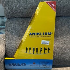 Anikluim Premium All-Season Wiper Blades J Hook